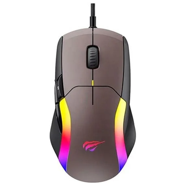 ماوس ألعاب سلكي بإضاءة RGB قابلة للتخصيص - Havit-MS959RGBBacklit