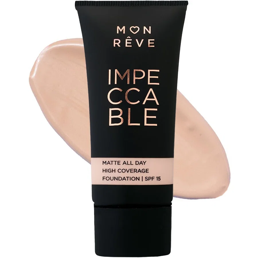 كريم أساس سائل MRV IMPECCABLE FOUNDATION No.101 من MON REVE - 5201641750421