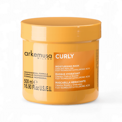 ARKEMUSA CURLY MOISTURISING MASK FOR CURLY AND WAVY HAIR 500ML