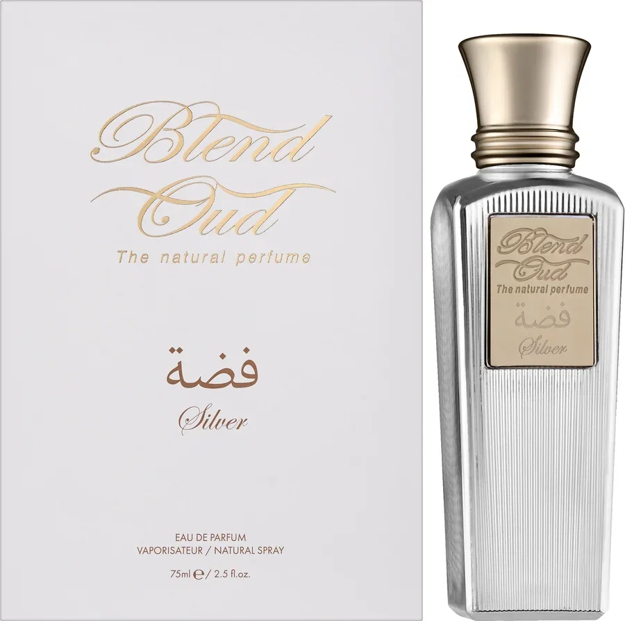 عطر بليند عود كلاسيك سيلفر EDP 75 مل - 8055773543942 — 2