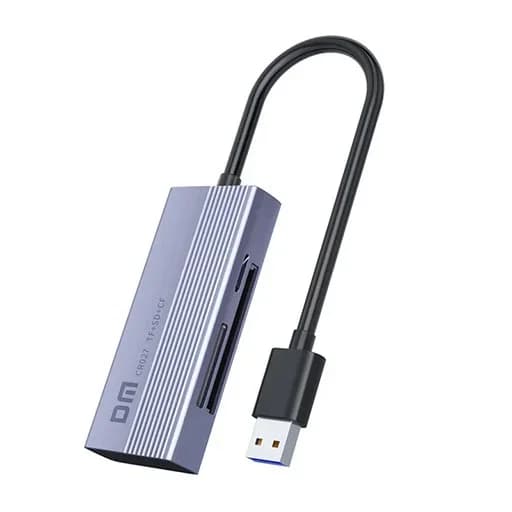 قارئ بطاقة ذاكرة DM CR027 USB3.0 متعدد الاستخدامات - 8746