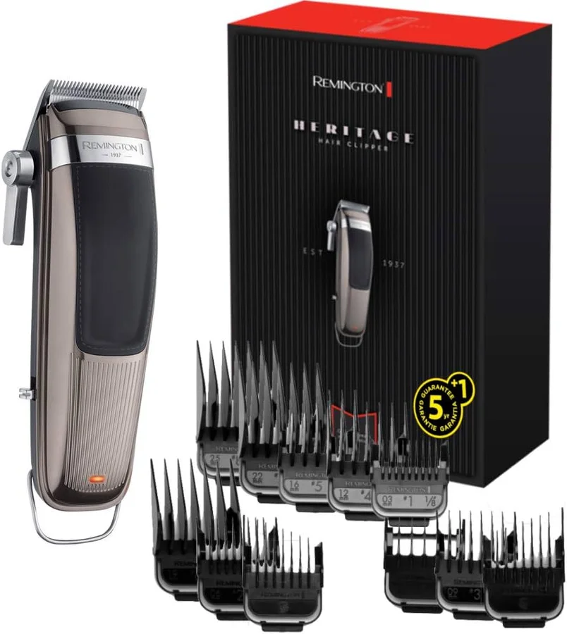 ماكينة قص الشعر الاحترافية HC9100 من REMINGTON - أداء عالي وتصميم تراثي