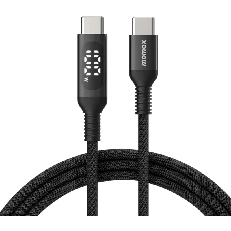 كيبل Momax ELITELINK بطول 1.2 متر USB-C مع شاشة LED 3031