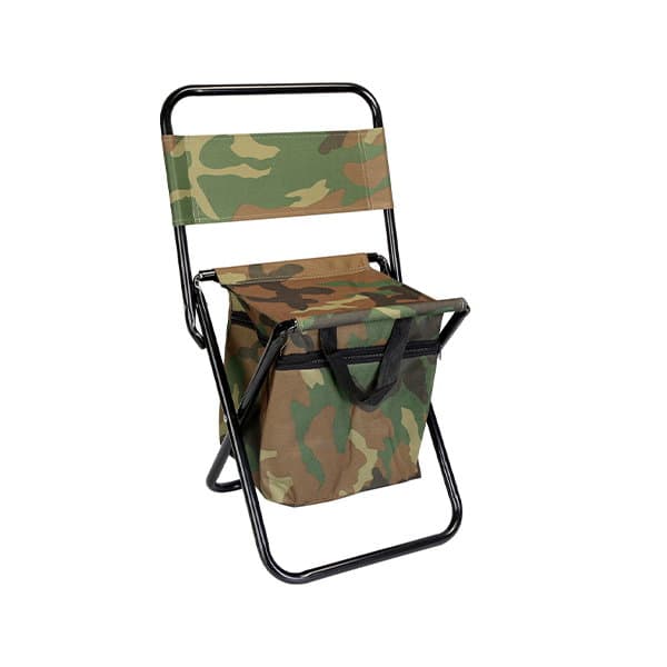 كرسي تخييم قابل للطي مع حقيبة مبردة – تصميم عسكري CCH-A20-CAMO