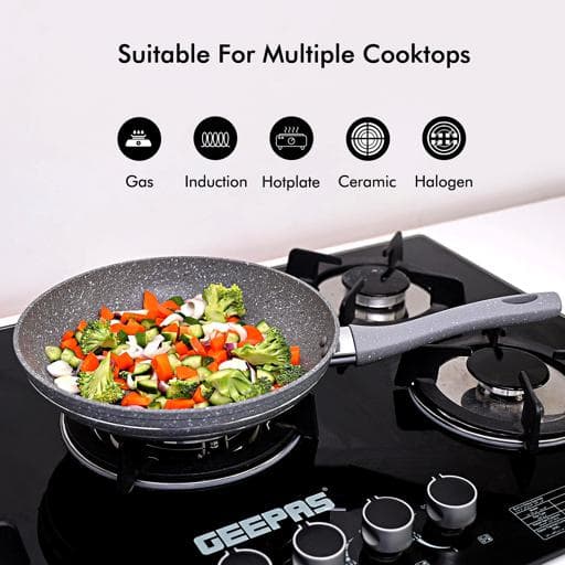 مقلاة ذكية بطبقة رخامية متينة للطهي الصحي من رويال فورد PAN-30 RF9465