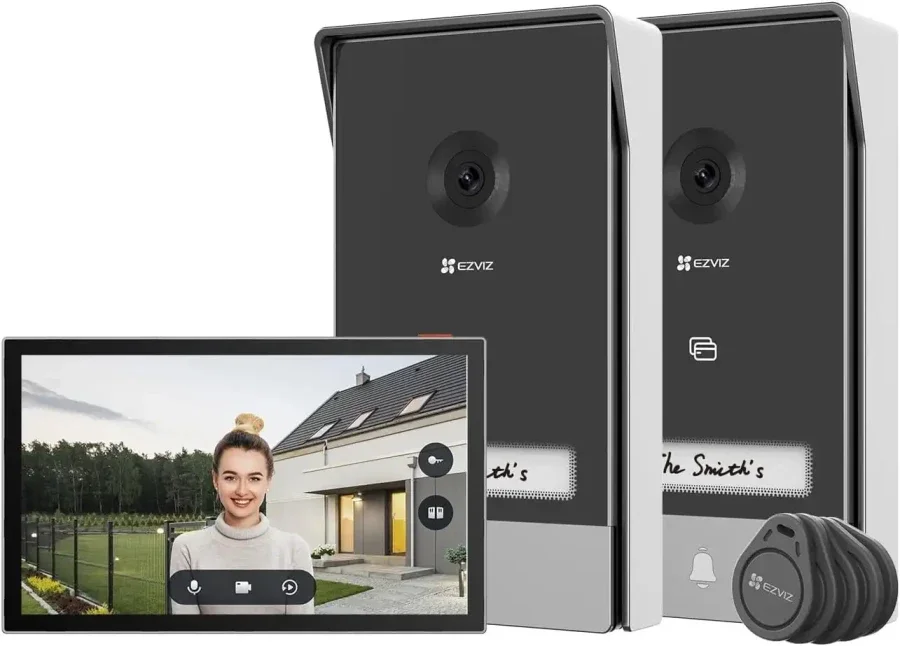 نظام أمان منزلي ذكي EZVIZ HP7-2 مع مستشعرات EZVIZ35
