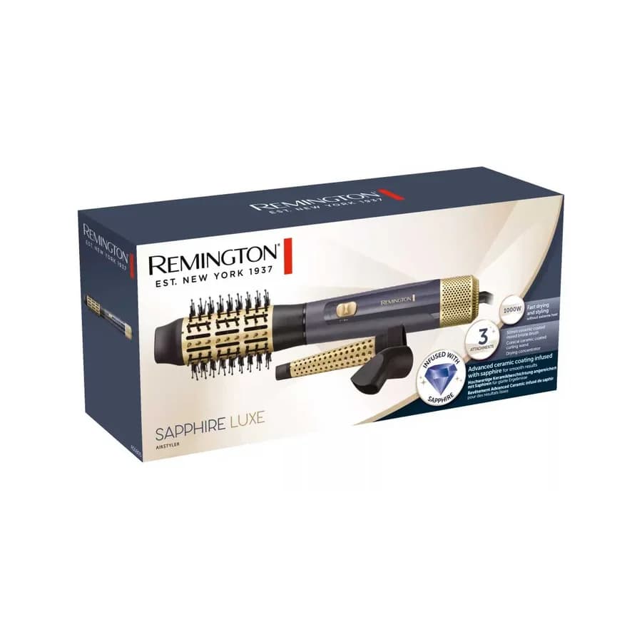 مجفف شعر متعدد الاستخدامات بقدرة 1000 واط مع 3 رؤوس من REMINGTON AS5805