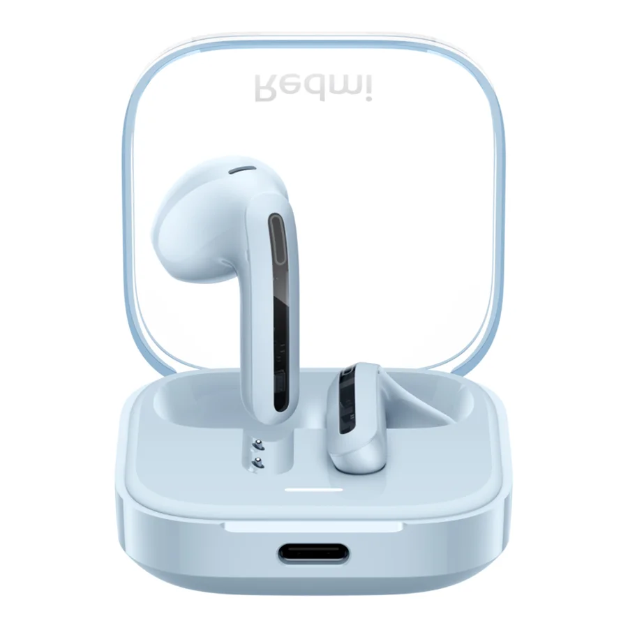 سماعات Redmi Buds 6 Active اللاسلكية - شفاف أزرق - 6941812777558