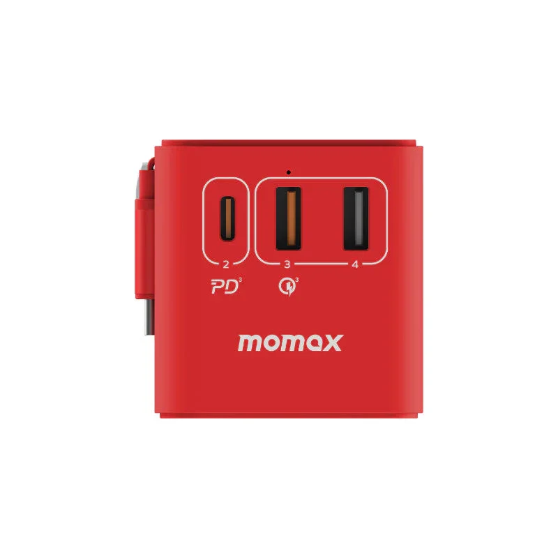 شاحن سريع Momax UA18R بقوة 65 واط - 1952 — 2