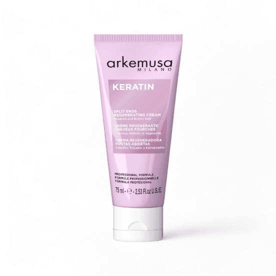 كريم كيراتين رجينيريتينك من اركيموزا ARKEMUSA KERATIN SPLIT ENDS REGENERATING CREAM FOR TREATED AND BRITTLE HAIR