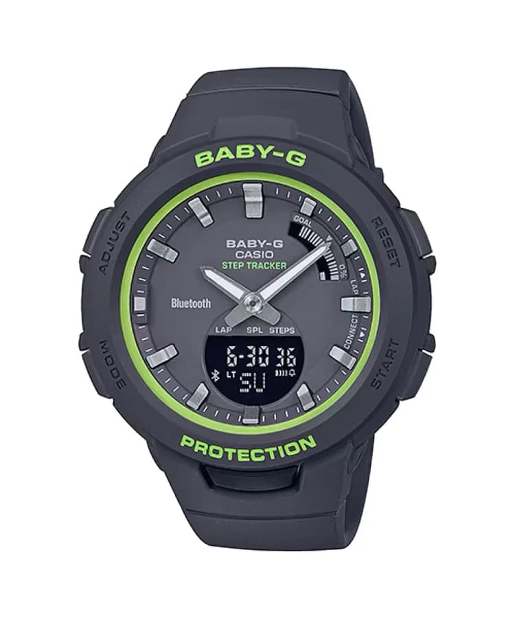 ساعة رياضية نسائية كاسيو Baby-G Step Tracker BSA-B100SC-1ADR