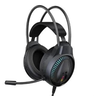 سماعة ألعاب احترافية DM T710 RGB 7.1 USB مع ميكروفون - 8014