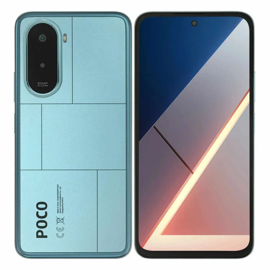 هاتف POCO M7 الذكي - أزرق - 8 جيجابايت رام - 256 جيجابايت - 6932554451660