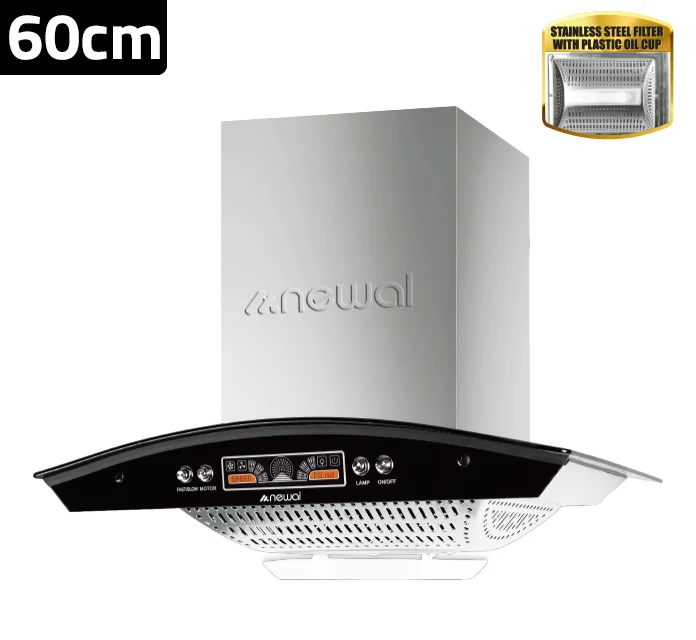 شفاط مطبخ جداري عالي الأداء من نيوال HOD-3860/05