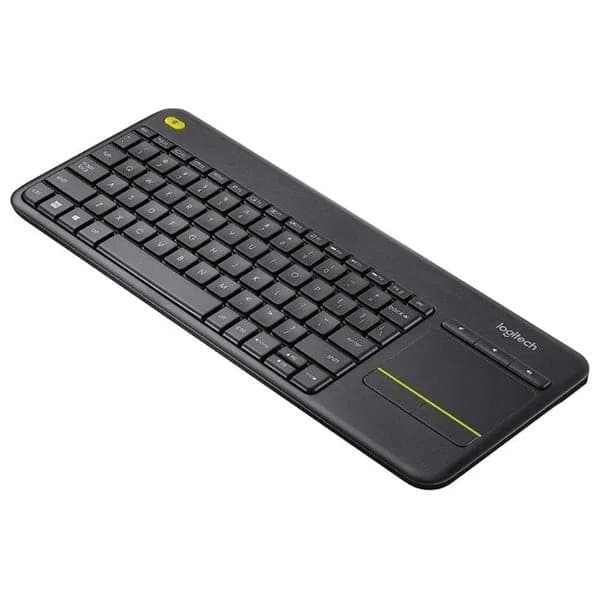 كيبورد لاسلكي لوجيتك K400 Plus مع لوحة لمس - 920-007119