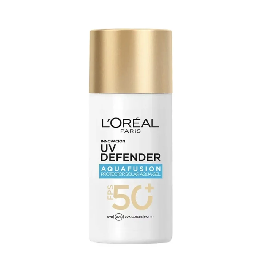 واقي شمس لوريال باريس UV Defender Aqua Fusion SPF 50+ 50 مل