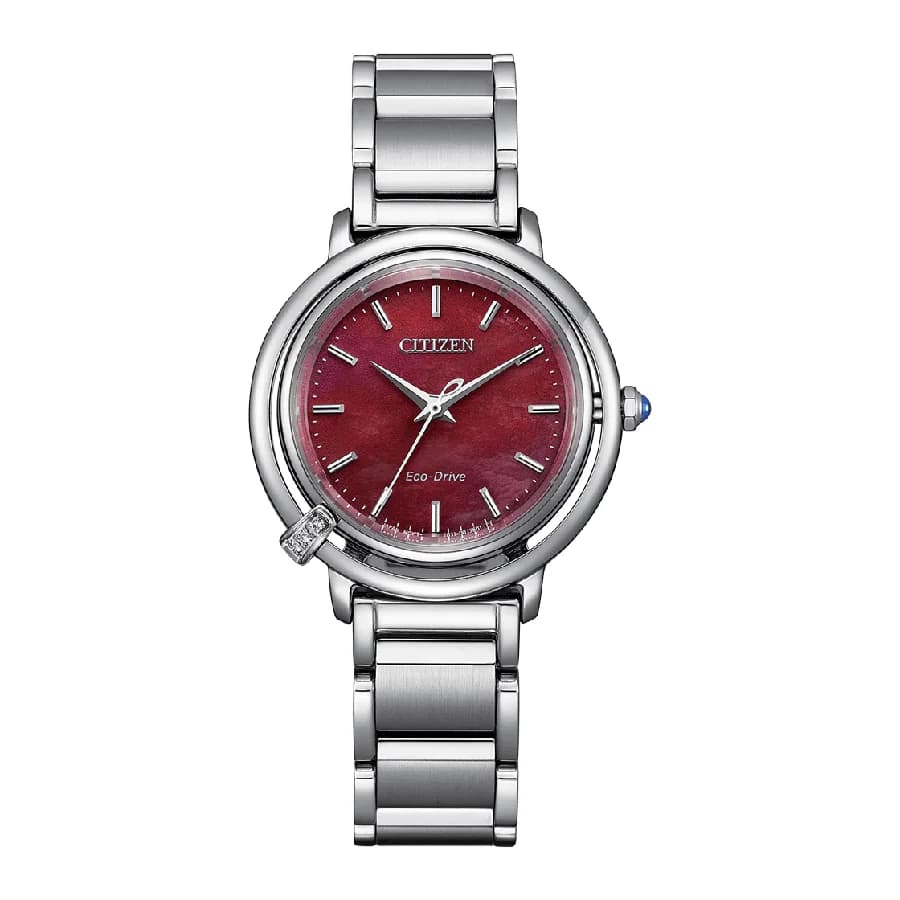 ساعة نسائية أنيقة بتقنية Eco-Drive من Citizen - EM1090-78X