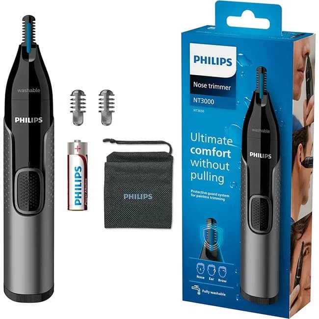 ماكنة تشذيب شعر الأنف والأذن والحواجب Philips NT365016