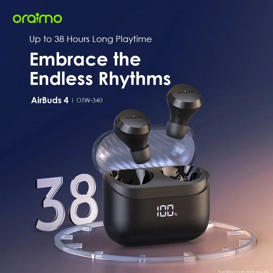 سماعات رأس لاسلكية Oraimo OTW-340 بتصميم مريح وصوت عالي الجودة - 5631 — 2