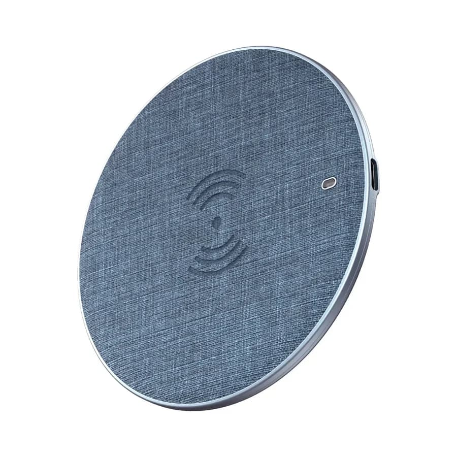 شاحن لاسلكي سريع بتقنية Qi من Havit W324-blue