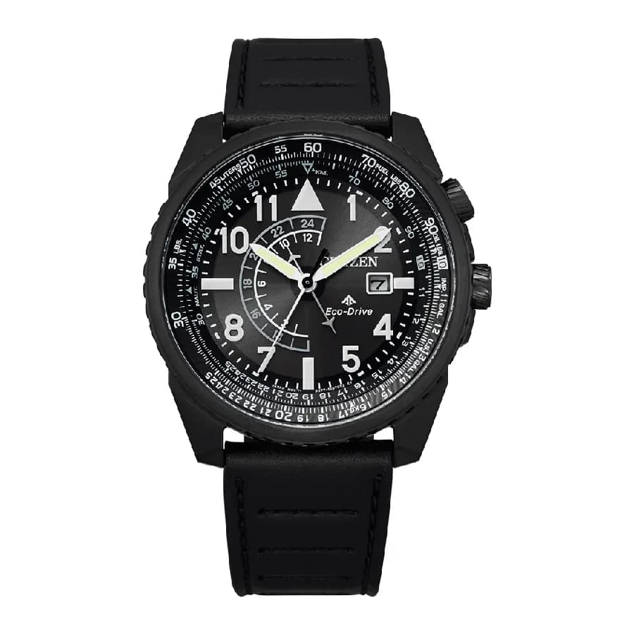 ساعة سيتيزن برومستر BJ7135-02E بتقنية Eco-Drive ومزايا متعددة
