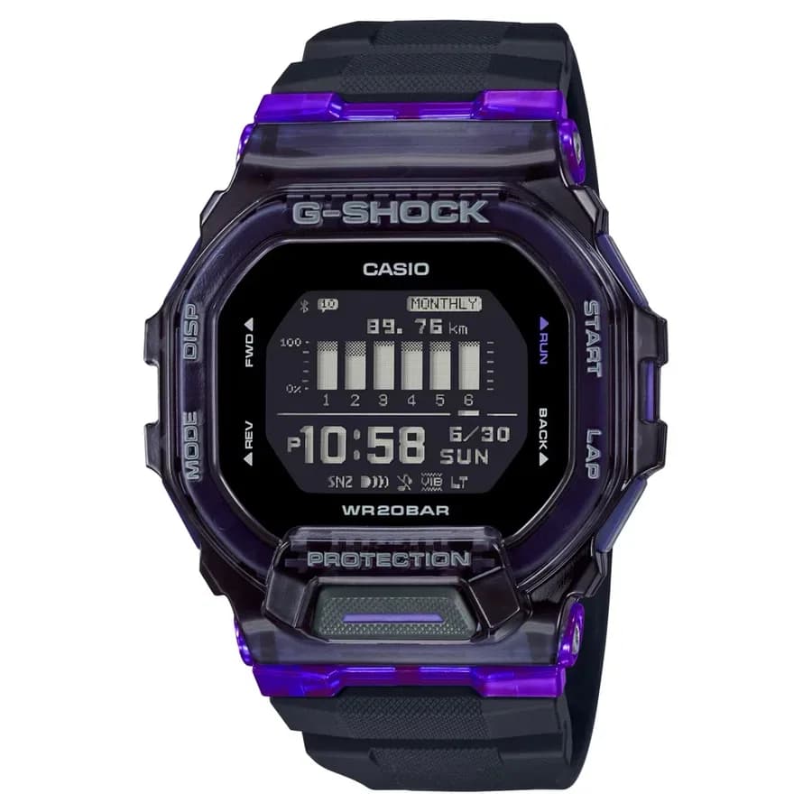 ساعة يد رياضية G-SHOCK GBD-200SM-1A6DR