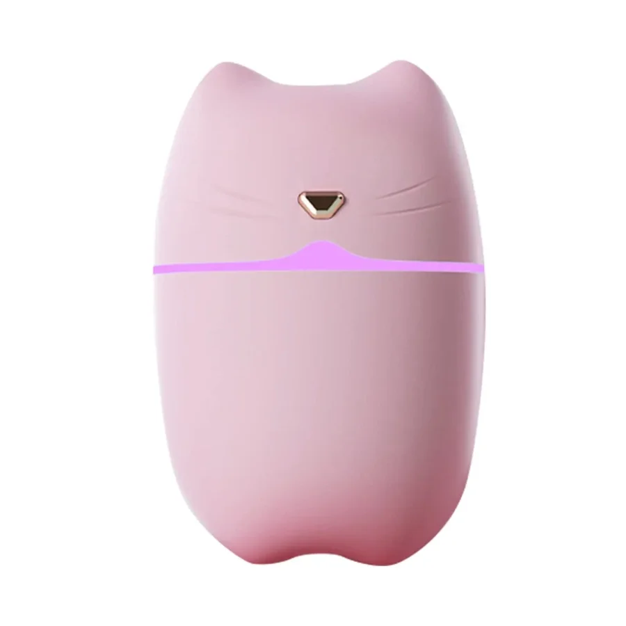 مبخرة هواء محمول بسعة 260 مل وردي a6pink
