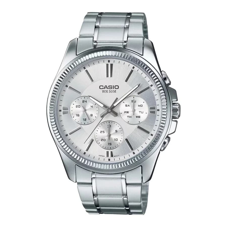 ساعة يد أنيقة وعملية من كاسيو MTP-1375D-7AVDF