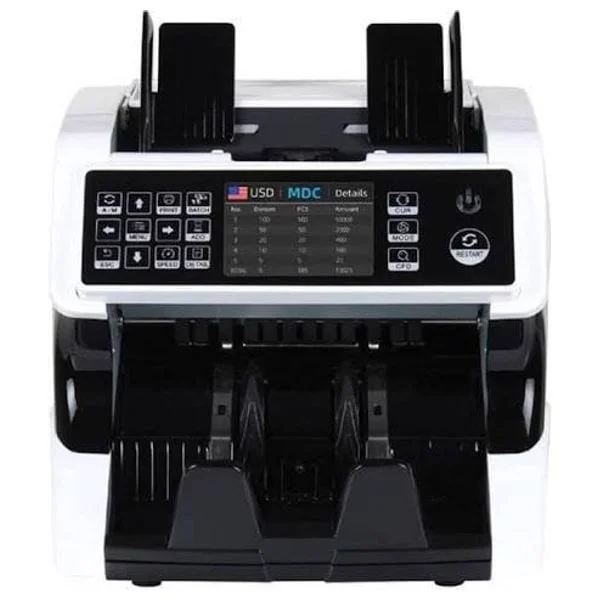 جهاز عد وفرز العملات المتطور AL-950a بشاشة لمس TFT