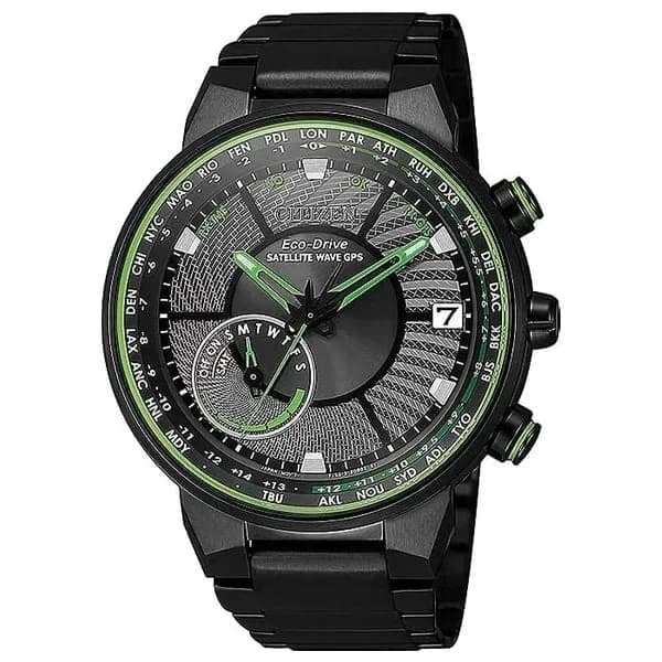 ساعة يد رجالية أنيقة من سيتيزن CC3075-80E بتقنية Eco-Drive ومقاومة للماء حتى 200 متر