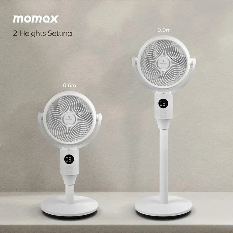 مروحة Momax Airoma 3D لتوزيع الهواء مع وظيفة الناشر - 3708 — 4