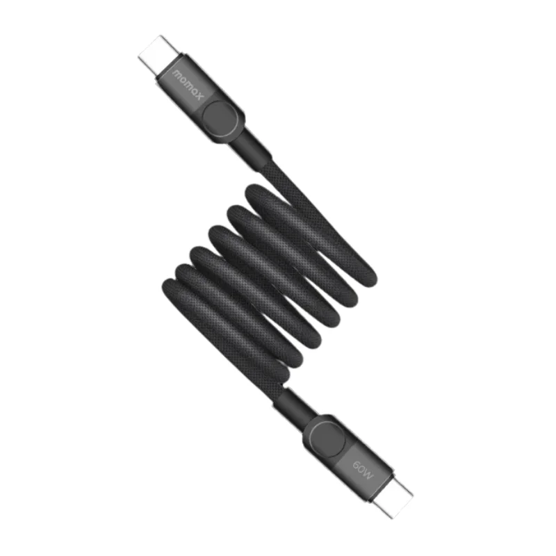كابل Momax Mag.Link مغناطيسي USB-C إلى USB-C بقوة 60 واط - 3446