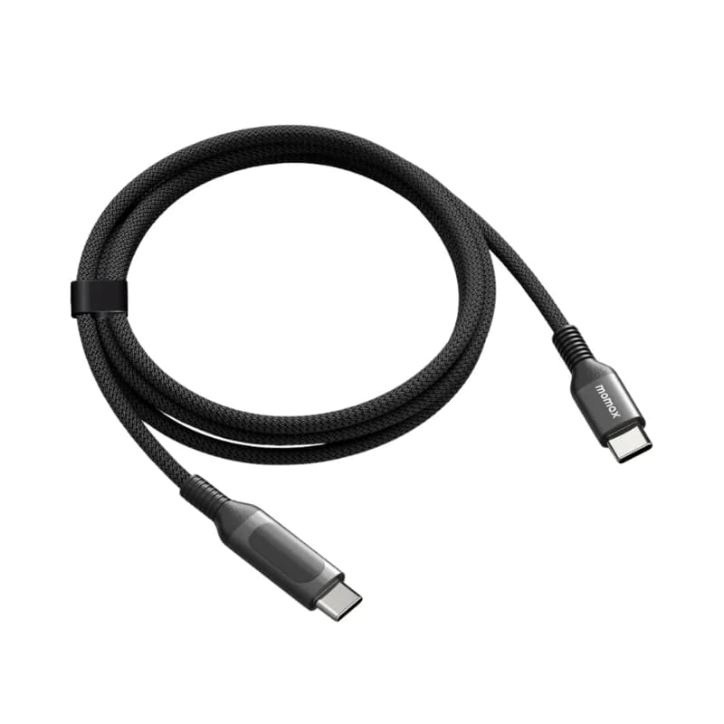 كيبل Momax ELITELINK بطول 1.2 متر USB-C مع شاشة LED 3031 — 3