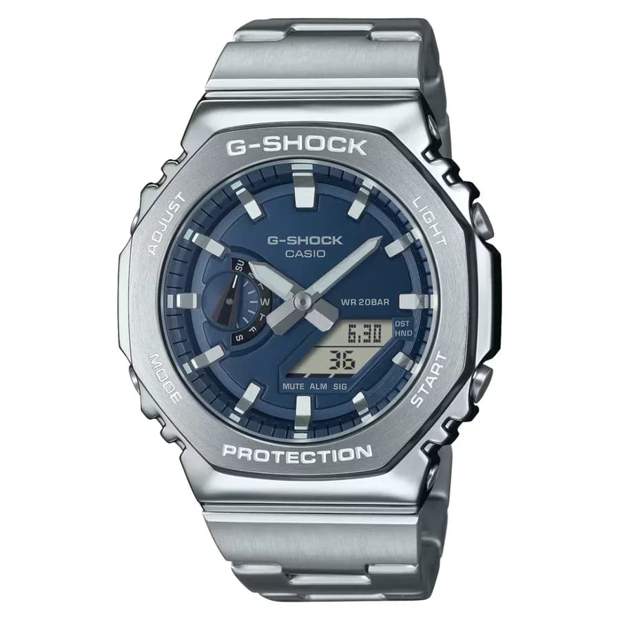 ساعة يد رجالية  GM-2110D-2BDR مقاومة للصدمات من CASIO G-SHOCK