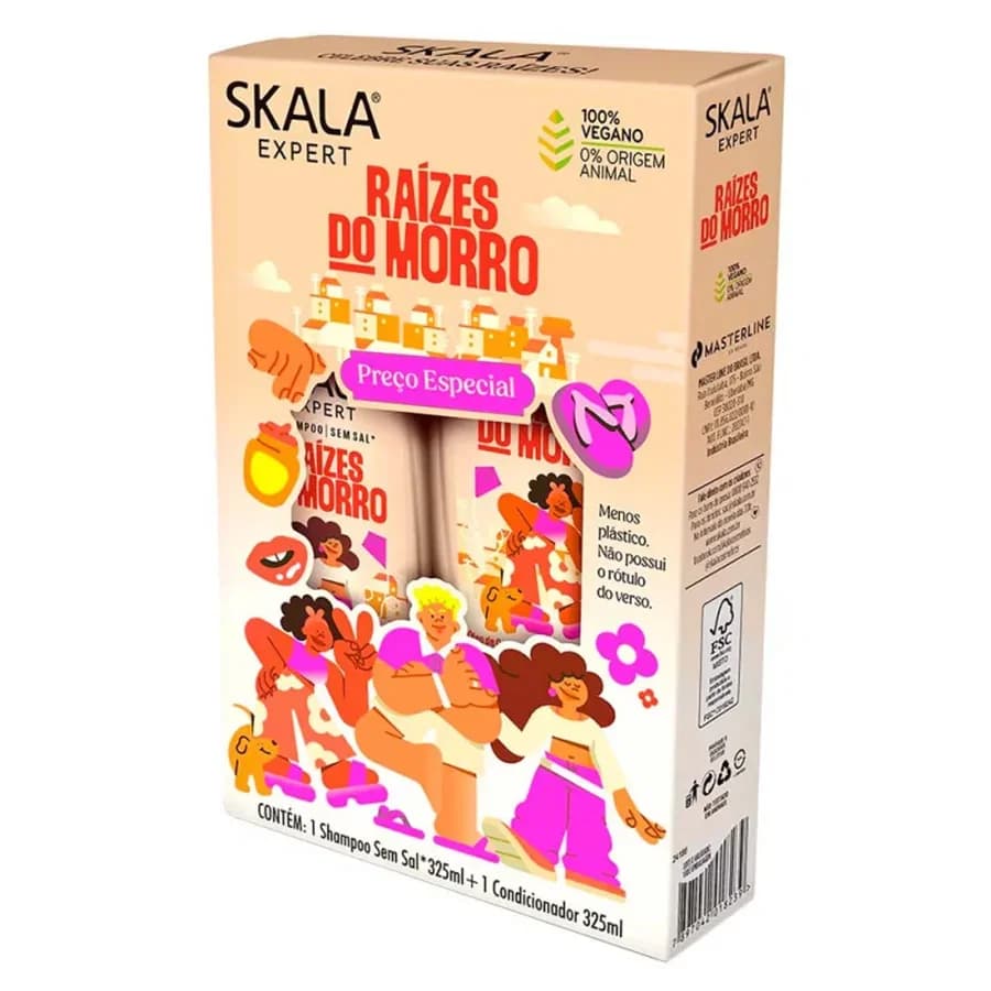كت شامبو وبلسم سكالا SKALA Raízes do Morro ‎7897042018239