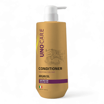 UNO COLOR CONDITIONER WITH ARGAN OIL AND HYALURONIC ACID 1000 ML-بلسم اونو بزيت الارغان 1000مل
