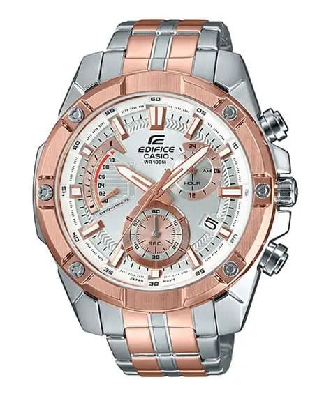 ساعة كاسيو إديفايس EFR-559SG-7AVUDF للرجال بتصميم أنيق وعصري