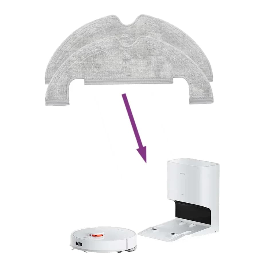 وسادة ممسحة Xiaomi Mi Robot Vacuum-Mop 2 Ultra - 6934177753152 — 2