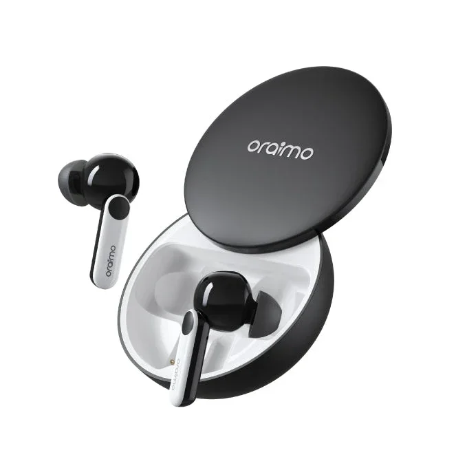 سماعات اورايمو فري بودز 4 اللاسلكية بتقنية عزل الضوضاء النشط OEB-E105D(Black)