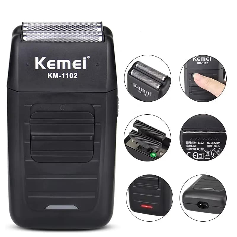 ماكينة حلاقة وتشذيب الشعر كيمي KM-1102 متعددة الاستخدامات km-1102