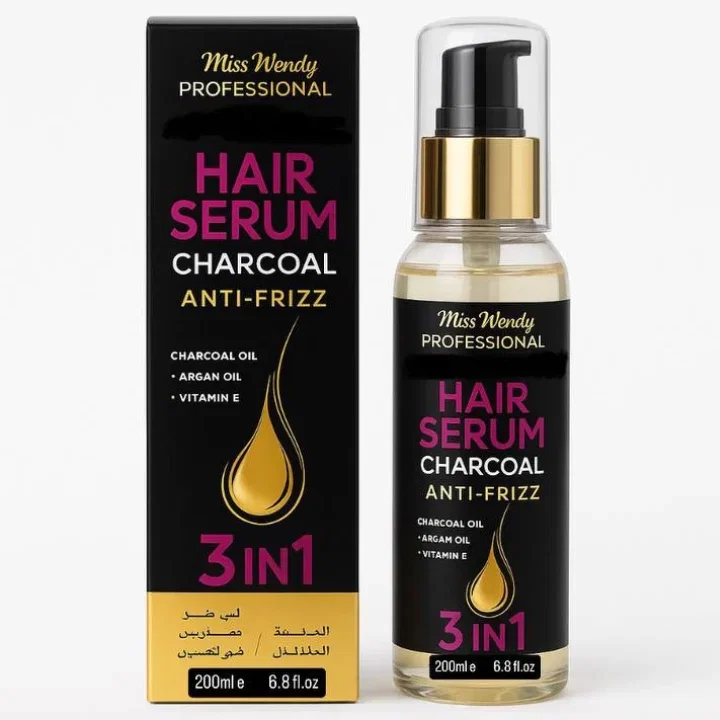 سيروم الفحم لحماية الشعر Charcoal Hair Serum 8031