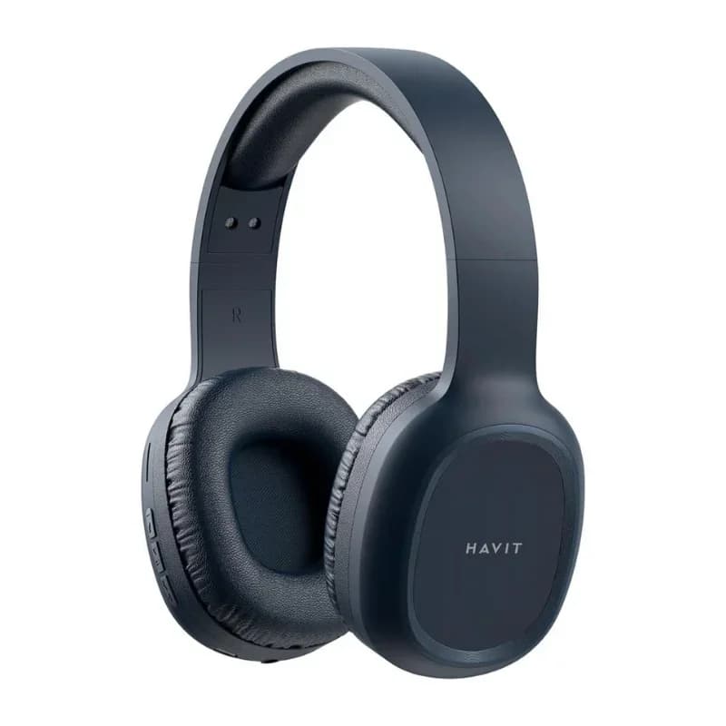 سماعة رأس لاسلكية Havit H2590BT PRO بتصميم محمول وصوت Hi-Fi - أسود H2590BTPRO-Black