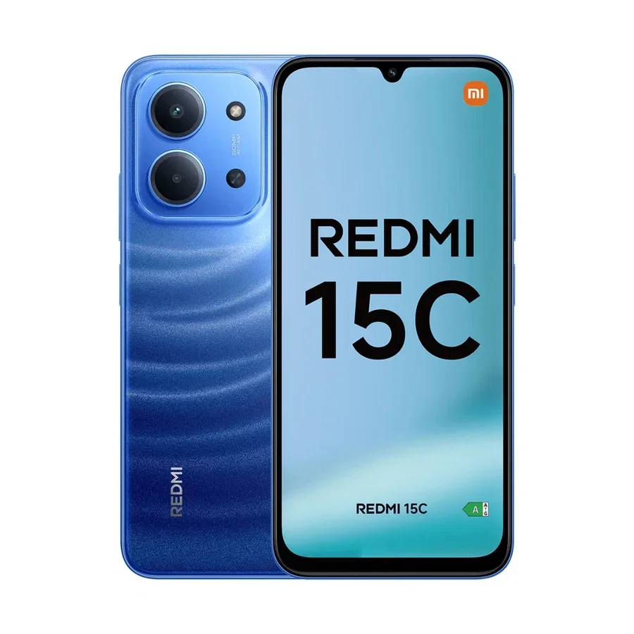 هاتف Redmi 15C بلون Moonlight Blue مع 4GB RAM و256GB ROM - 6932554458331 — 2