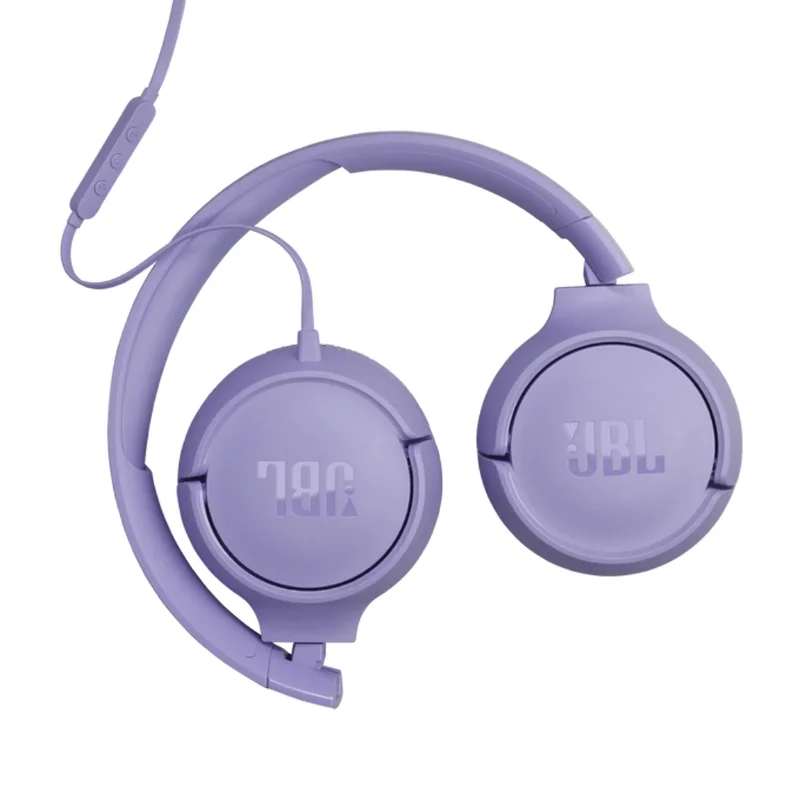 سماعة JBL Tune 520C USB-C السلكية على الأذن - بنفسجي - 200006759