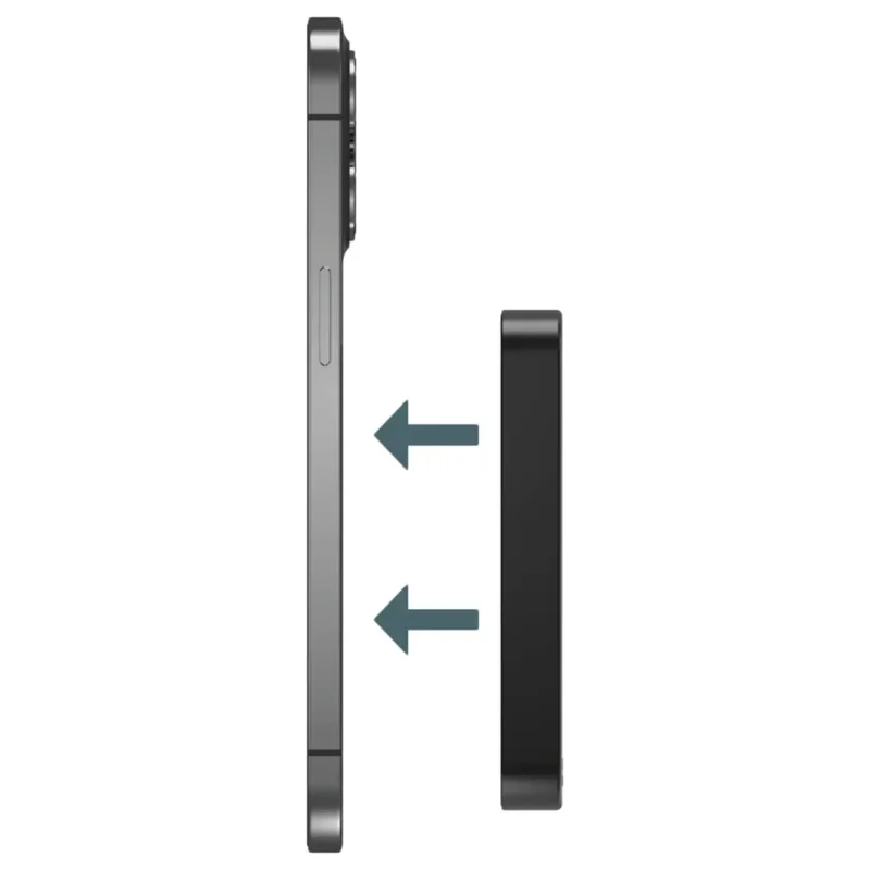 باور بانك Momax Q.Mag X1 لاسلكي 10000mAh - أسود 2805 — 2