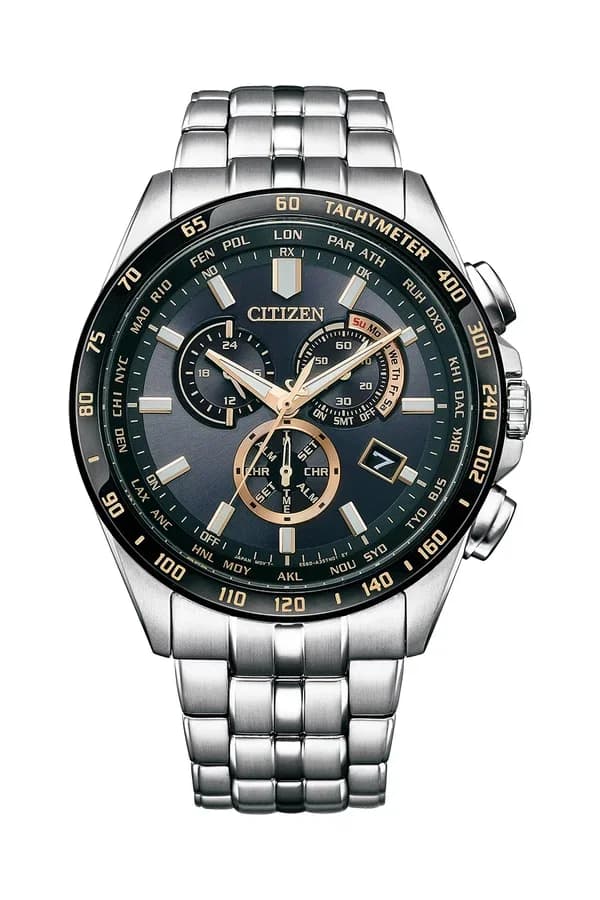 ساعة يد رجالية أنيقة من سيتيزن CB5876-60E مع حركة Eco-Drive Caliber E660
