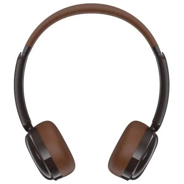 سماعة رأس لاسلكية بتصميم كلاسيكي من هافيت H616BT-brown