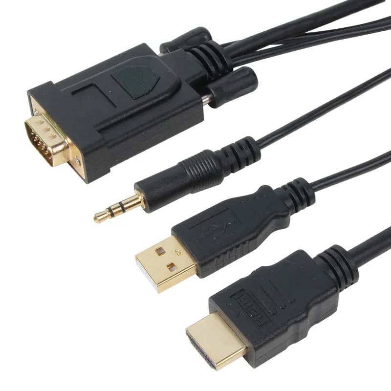 محول VCOM من VGA إلى HDMI مع طاقة وصوت 210199