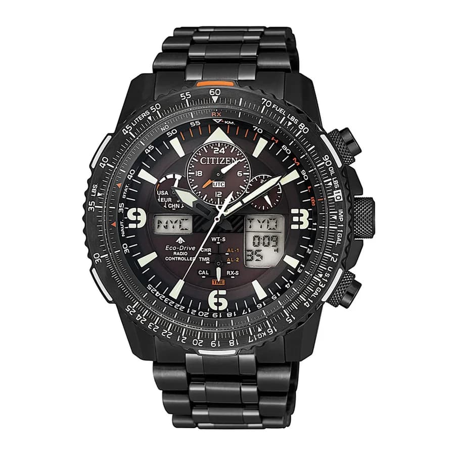 ساعة يد احترافية CITIZEN Promaster Skyhawk A-T JY8085-81E