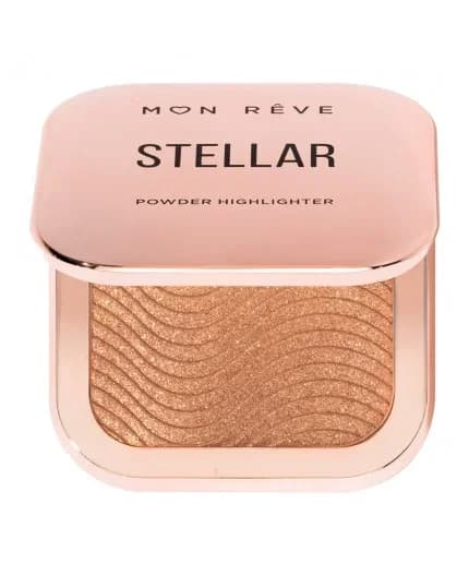بودرة هايلايتر مضيئة MRV STELLAR POWDER HIGHLIGHTER No 02 GOLDEN SAND - 5201641038833